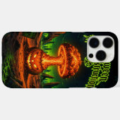 Coques Case-Mate iPhone Halloween de destruction massive Citrouille radioa (Verso (horizontal))