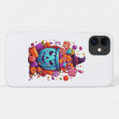 Coques Case-Mate iPhone Halloween drôle (Dos (Horizontal))