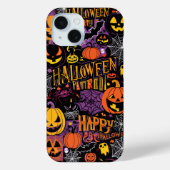 Coques Case-Mate iPhone Halloween éffrayant - Citrouilles, chauves-souris (Verso)