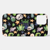 Coques Case-Mate iPhone Halloween éffrayant : Motif à main foncée. (Verso (horizontal))