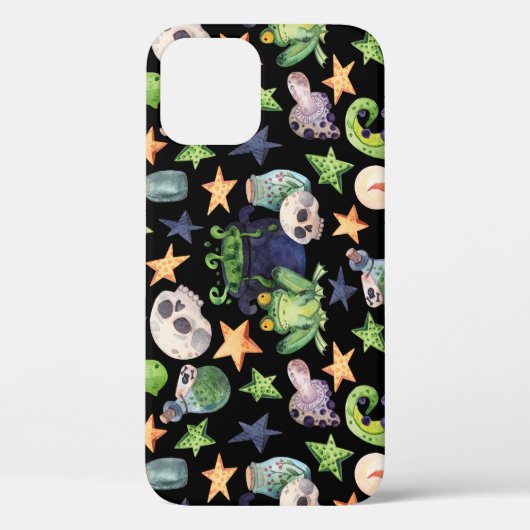 Coques Case-Mate iPhone Halloween éffrayant : Motif à main foncée. (Verso)