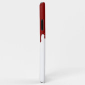 Coques Case-Mate iPhone Halloween Effrayant sang rouge gouttes sanglantes (Dos/Droite)