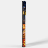 Coques Case-Mate iPhone Halloween Goldendoodle avec la peur Citrouille (Verso / Droite)