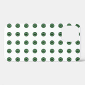 Coques Case-Mate iPhone Halloween Green Polka Dot Eyes (Verso (horizontal))
