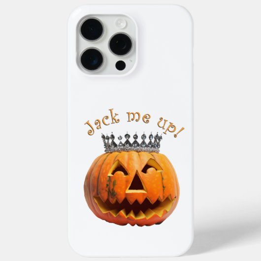 Coques Case-Mate iPhone Halloween "Jack Me Up" (Verso)