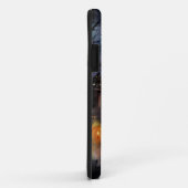 Coques Case-Mate iPhone Halloween Malti Tzu Avec Peur Citrouille (Dos/Droite)