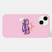 Coques Case-Mate iPhone Halloween mignonne, Fabole, Fantôme mignon, Preppy (Verso (horizontal))