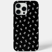 Coques Case-Mate iPhone Halloween monogramme et crâne croisé (Verso)