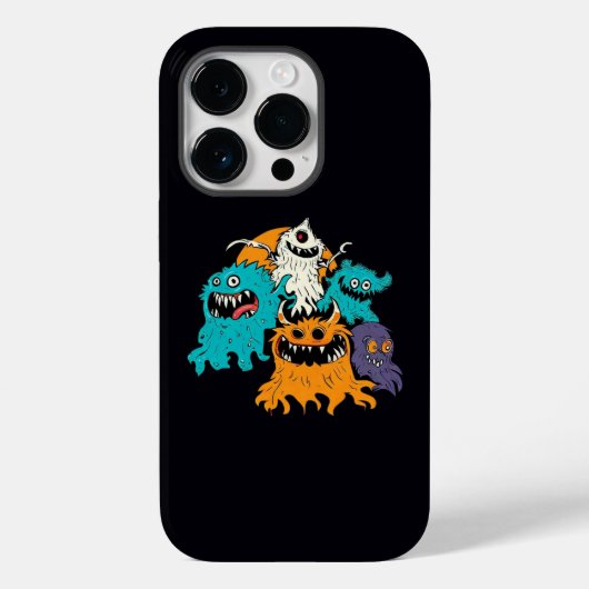 Coques Case-Mate iPhone Halloween/Monster/octobre/automne (Verso)
