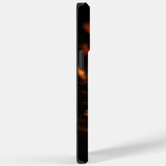 Coques Case-Mate iPhone Halloween noir et orange (Verso / Droite)