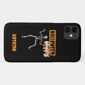 Coques Case-Mate iPhone Halloween personnalisé Happy Phone Case (Dos (Horizontal))
