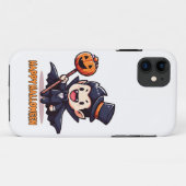 Coques Case-Mate iPhone Halloween - Petit vampire enfantin (Dos (Horizontal))