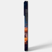 Coques Case-Mate iPhone Halloween Poméranien Avec La Peur Citrouille (Verso / Gauche)