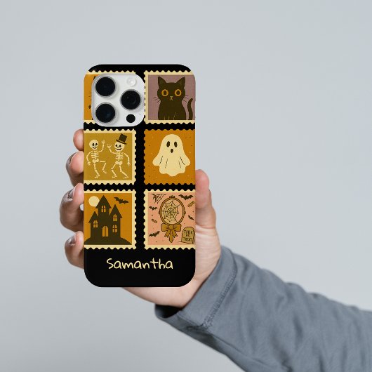 Coques Case-Mate iPhone Halloween Pumpkin Phone Case | Custom Spooky Gift