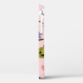 Coques Case-Mate iPhone Halloween sans couture motif avec différentes voit (Verso / Gauche)