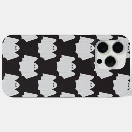 Coques Case-Mate iPhone Halloween, Scary Ghost, Trick Or Treat, Boo (Verso (horizontal))