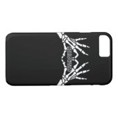 Coques Case-Mate iPhone Halloween - Skeleton Hands Heart (Dos (Horizontal))