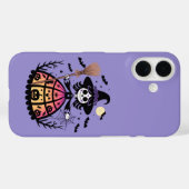 Coques Case-Mate iPhone Halloween Skeleton Witch (Verso (horizontal))