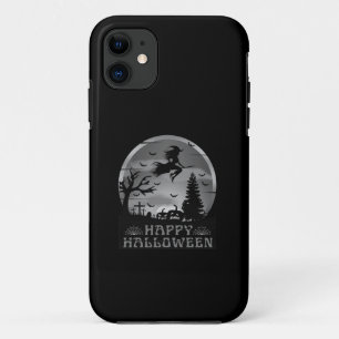 Case-Mate iPhone CASE HALLOWEEN SORCIÈRE CIMETIÈRE NOIR ET BLANC