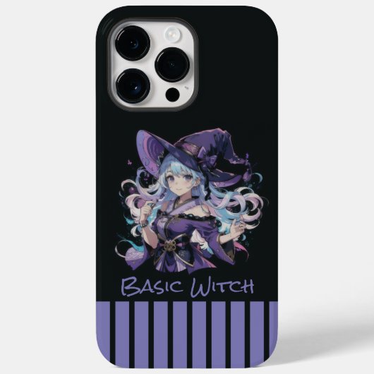 Coques Case-Mate iPhone Halloween/Sorcière/violet (Verso)