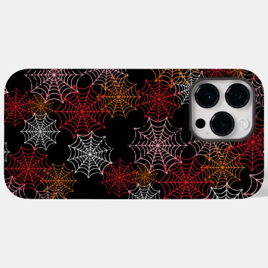 Coques Case-Mate iPhone Halloween Spider Web (Verso (horizontal))