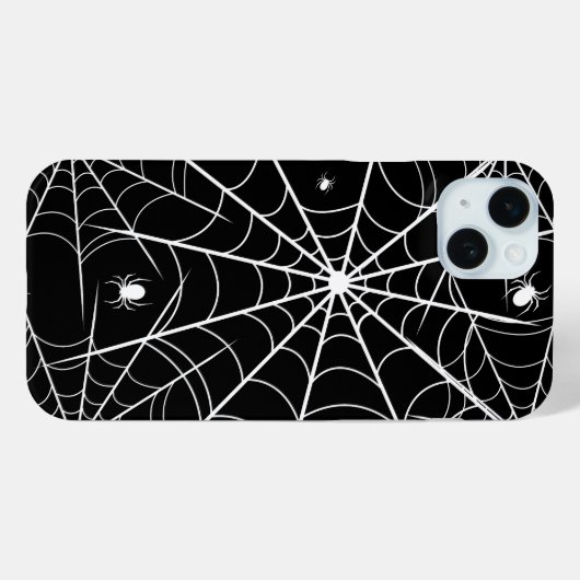 Coques Case-Mate iPhone Halloween Spider Web (Verso (horizontal))