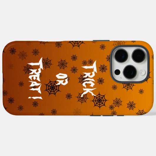 Coques Case-Mate iPhone Halloween Spider Web (Verso (horizontal))