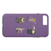 Coques Case-Mate iPhone Halloween Squelette Dracula Mummy Griffe Reaper (Dos (Horizontal))