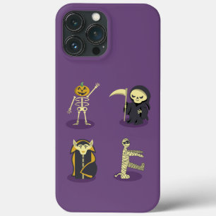 Case-Mate iPhone Case Halloween Squelette Dracula Mummy Griffe Reaper