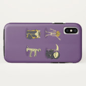Coques Case-Mate iPhone Halloween Squelette Dracula Mummy Griffe Reaper (Dos (Horizontal))