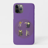 Coques Case-Mate iPhone Halloween Squelette Dracula Mummy Griffe Reaper (Dos)