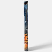 Coques Case-Mate iPhone Halloween Terrier Australien Avec Peur Citrouille (Verso / Gauche)