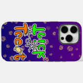Coques Case-Mate iPhone Halloween Trick ou Treat (Verso (horizontal))