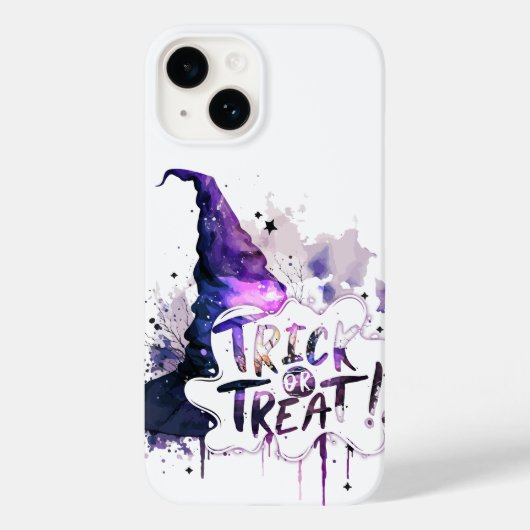 Coques Case-Mate iPhone Halloween tricoté ou traiter (Verso)