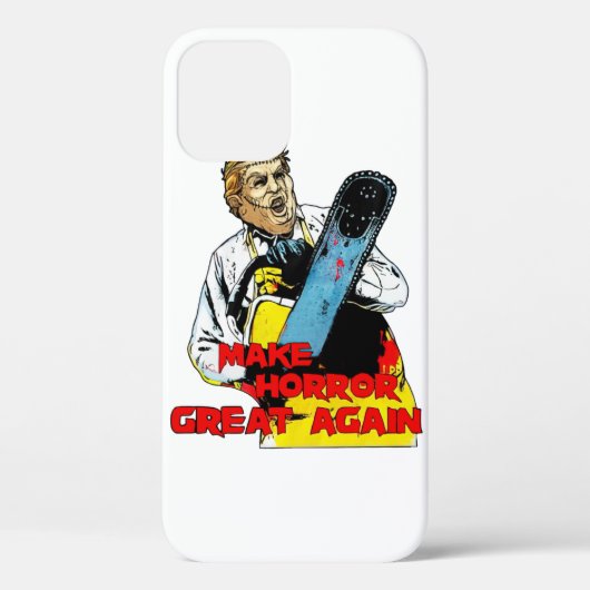 Coques Case-Mate iPhone Halloween Trump Mash up Leatherface Make Horreur G (Verso)