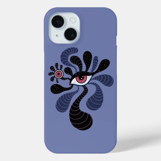 Coques Case-Mate iPhone Hallucination psychédélique des yeux mal art (Verso)