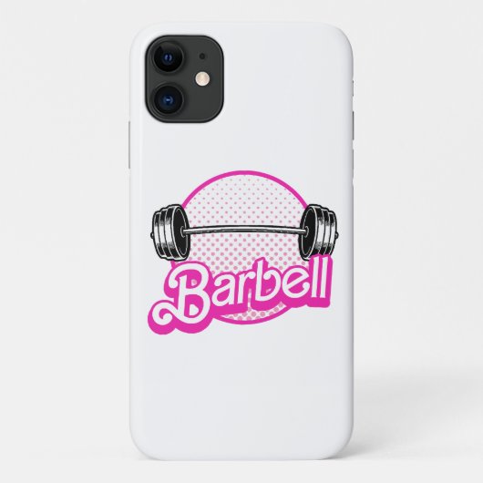 Coques Case-Mate iPhone Haltère - rose (Dos)