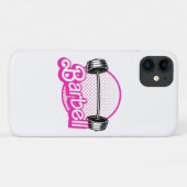 Coques Case-Mate iPhone Haltère - rose (Dos (Horizontal))