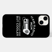 Coques Case-Mate iPhone Ham Radio Maman - Comme Une Maman Régulière Mais G (Verso (horizontal))