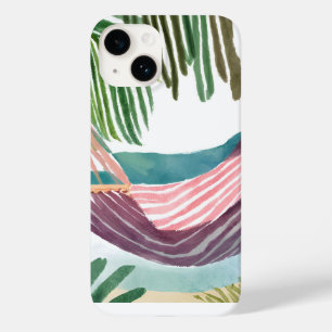 Coque Pour iPhone 14 Hamac tranquille près d'une lagune