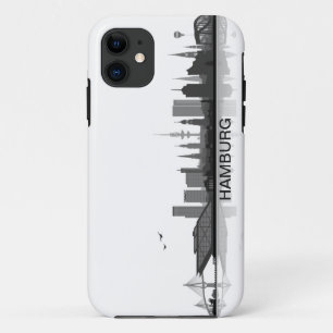 Coques Pour iPhone Hamburg skyline iPhone 5 sleeve/case