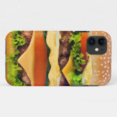 Coques Case-Mate iPhone Hamburger (Dos (Horizontal))