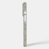 Coques Case-Mate iPhone HAMbWG Gray Gold Gradient Monogramme (Verso / Gauche)