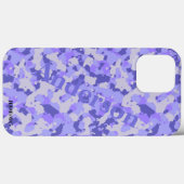 Coques Case-Mate iPhone HAMbyWG Téléphone Xtreme - Camouflage violet (Verso (horizontal))