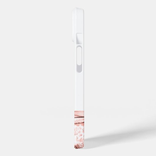 Coques Case-Mate iPhone Hamilton ~ Bison américain (saumon) (Verso / Gauche)