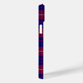 Coques Case-Mate iPhone Hamilton tartan rouge bleu violet plaid (Verso / Droite)