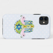 Coques Case-Mate iPhone Hamsa juif (Dos (Horizontal))