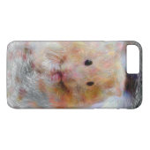 Coques Case-Mate iPhone hamster animal artistique (Dos (Horizontal))