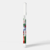 Coques Case-Mate iPhone Hamster de Noël festif personnalisable (Verso / Droite)
