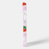 Coques Case-Mate iPhone Hand-Drawn Aesthetic Strawberry Seamless Pattern (Verso / Gauche)